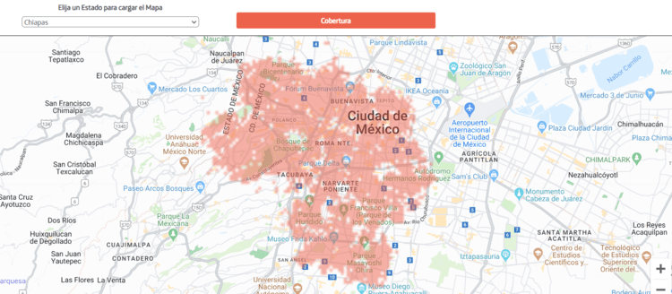 Cobertura 5G Movistar