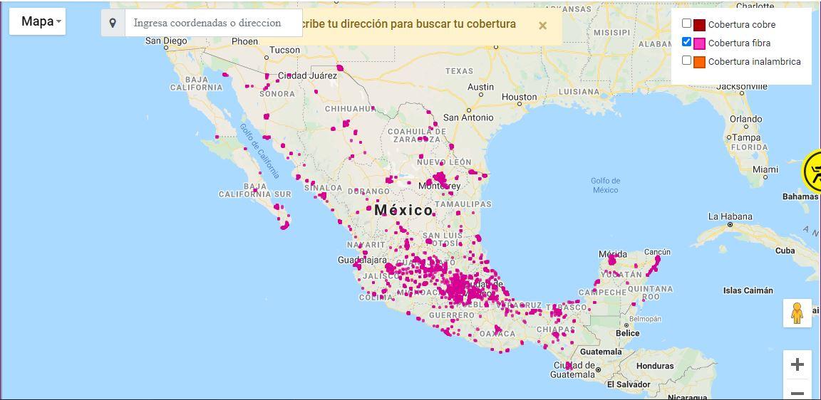 cobertura on internet fibra optica