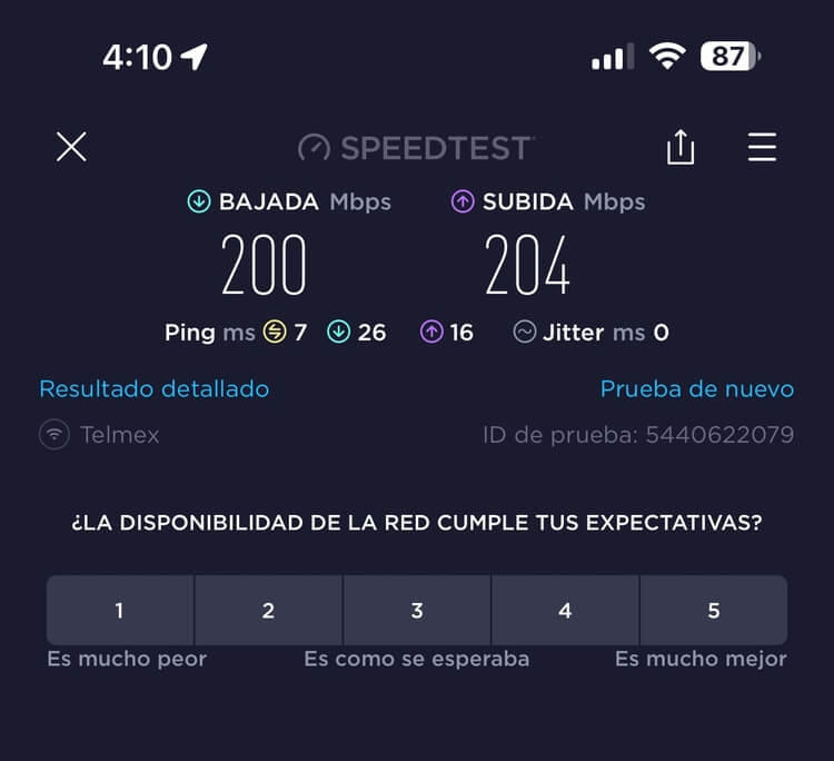 Internet simétrico Telmex