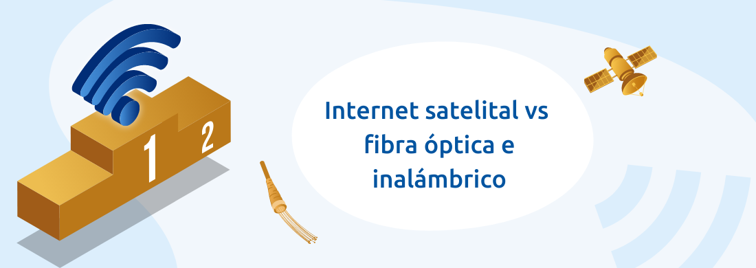 Compara internet satelital