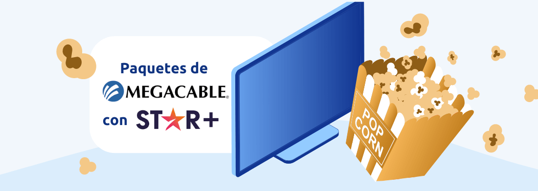 Paquetes de Megacable con Star Plus