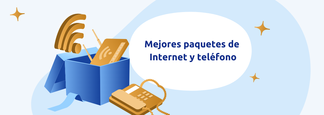 paquetes de internet y telefono