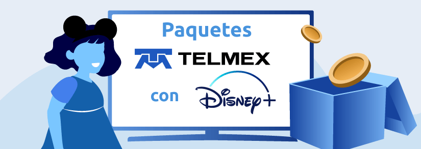 paquetes telmex con disney plus