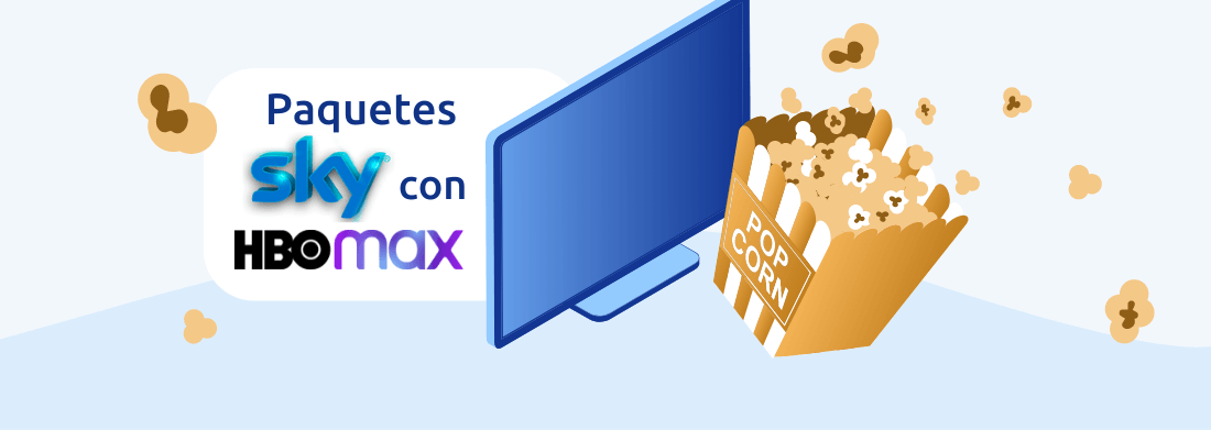 Paquetes HBO Max con SKY