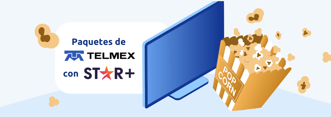 Paquetes Telmex con Star plus